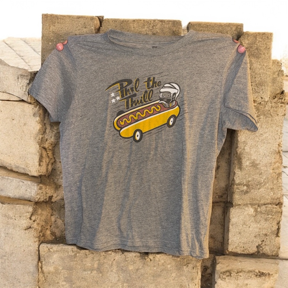 Phil the Thrill Hot Dog 🌭 Kids Tee